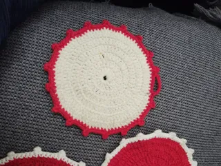 Manoplas de cocina crochet (2 unidades)