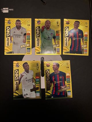 Cromos Balón de Oro Adrenalyn 2022-2023
