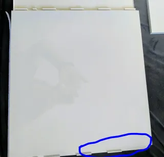 Caja Leckman blanca ikea