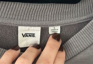 Sudadera Vans Gris