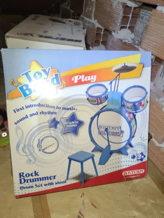 Batteria Giocattolo Bontempi Rock Drummer