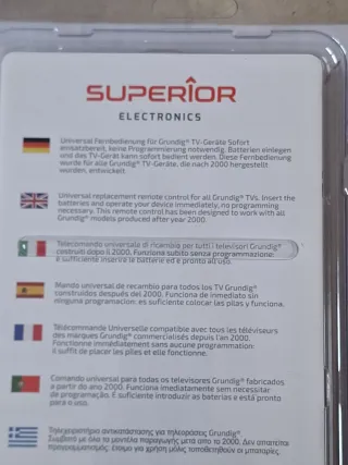 Lote 2 Mandos TV Grundig Universal