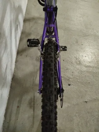 Bicicleta de Montaña Morada