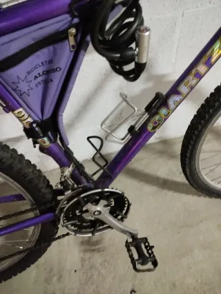 Bicicleta de Montaña Morada