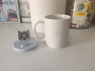Taza Tom y Jerry con tapa