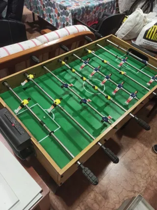 Mesa multijuegos, futbolín, billar...