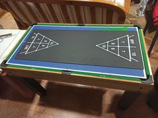 Mesa multijuegos, futbolín, billar...