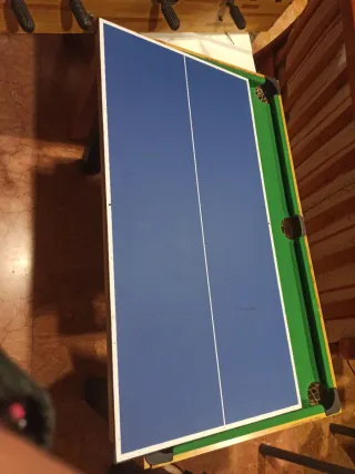 Mesa multijuegos, futbolín, billar...