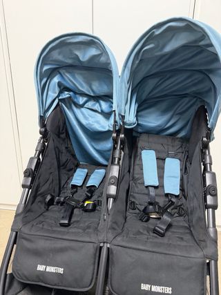 Carro gemelar Baby Monsters