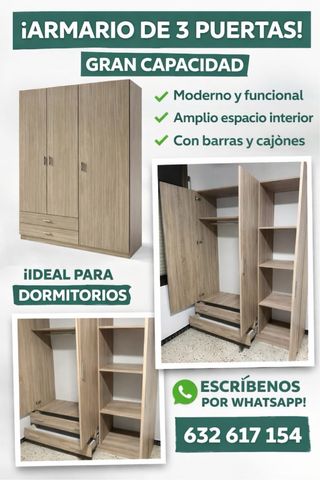 Armario 3 puertas