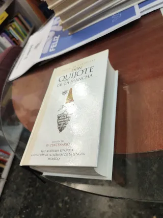 Libro Don Quijote, de las Academias