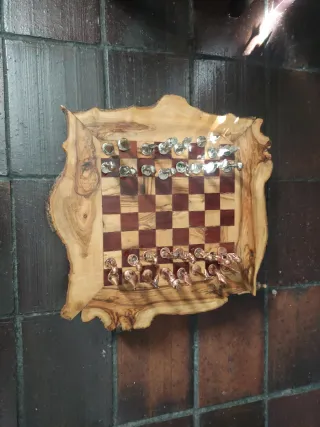 Scacchi in legno artigianale