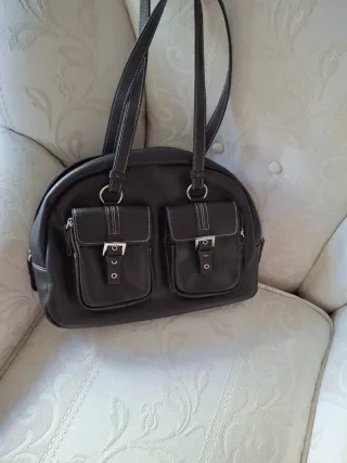 Bolso vintage Punto Roma marrón