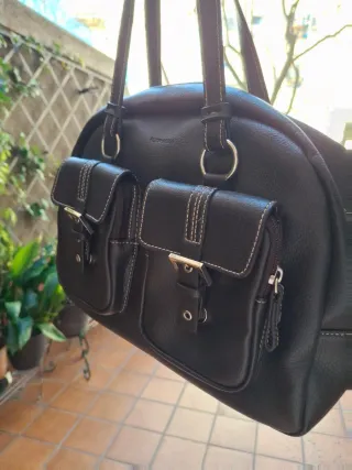 Bolso vintage Punto Roma marrón