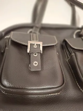 Bolso vintage Punto Roma marrón