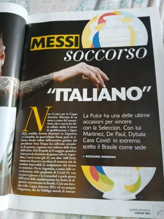 Guerin Sportivo n.7 2021 no guida euro, no poster