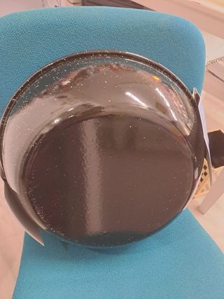 Sartén Honda Esmaltada La Ideal con Asas 38cm