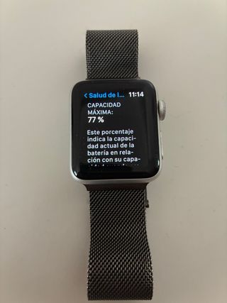 Apple Watch Series 3 38mm Plata