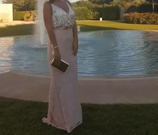 Vestito Sirena Dive & Divine Macramé/Paillette