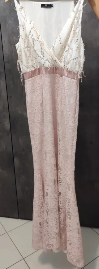 Vestito Sirena Dive & Divine Macramé/Paillette