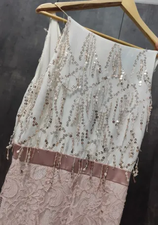 Vestito Sirena Dive & Divine Macramé/Paillette