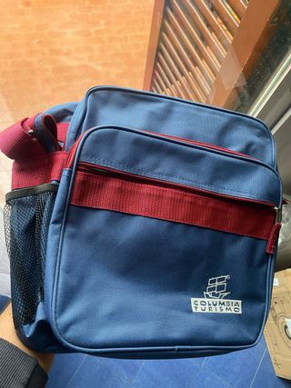Tracolla Columbia Turismo Blu/Rosso