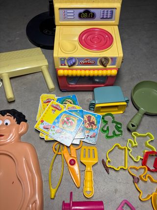 Lote Juguetes Plastilina Cocina y Accesorios