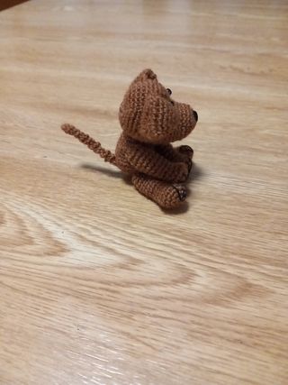 Cagnolino uncinetto labrador bomboniera portachiav