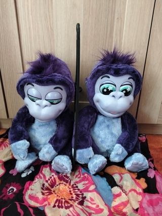 Muñeco Gorila Interactivo Morado