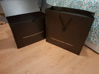 Caja y Bolsa Purificación García Negra