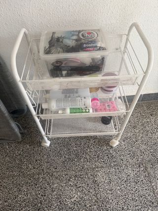 Carrito Auxiliar Blanco