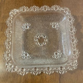 Cenicero Vintage Cristal Grabado