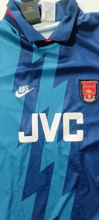 Camiseta Arsenal Away 1995/96 Retro Talla L Nueva