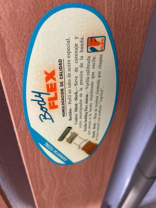 Somier BodyFlex Metal y Madera