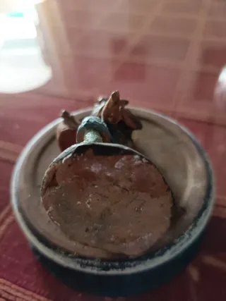 Figura Belén Terracota Antigua