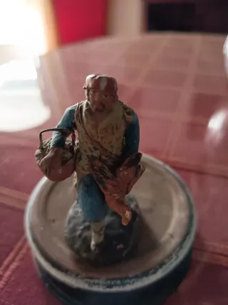 Figura Belén Terracota Antigua