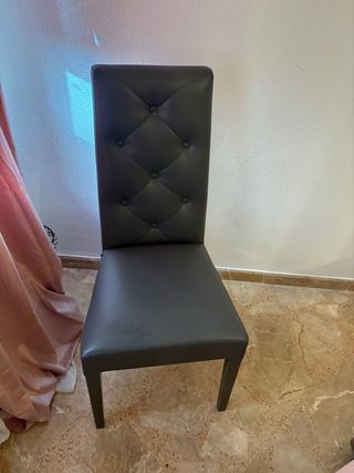 Pack 6 Sillas Comedor/Salón Piel Sintética