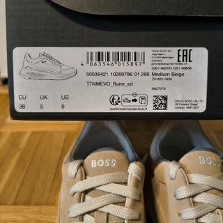 Scarpe ginnastica Boss Beige - Tg 38 EU - NUOVE