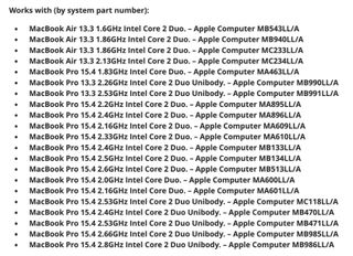 Mando a distancia Apple A1156