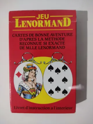 Jeu Lenormand Cartas de Adivinación