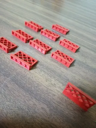 Componenti Lego Rossi