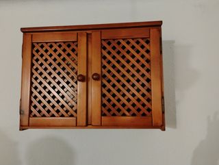 Mueble provenzal madera maciza salón