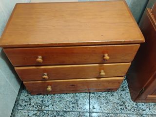 Mueble provenzal madera maciza salón