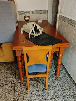 Mueble provenzal madera maciza salón