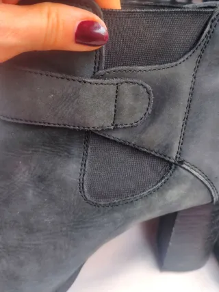 Stivaletti donna grigio/verde con fibbia