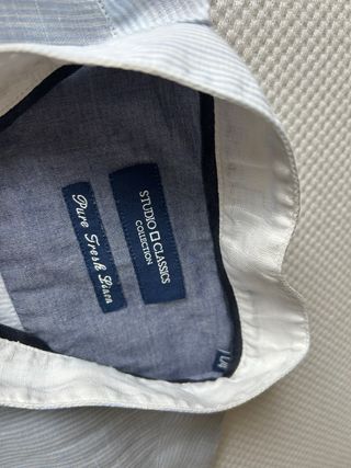 Camisa Lino Studio Classics Talla L