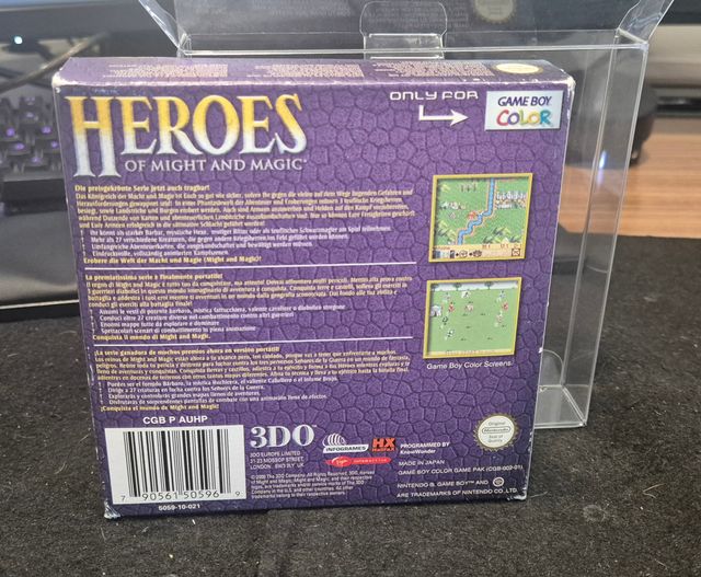 Heroes of Might and Magic Game Boy Color