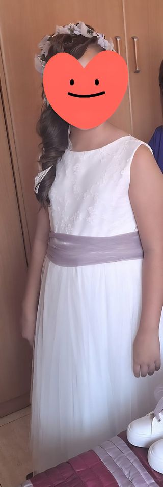 Vestido de comunión blanco