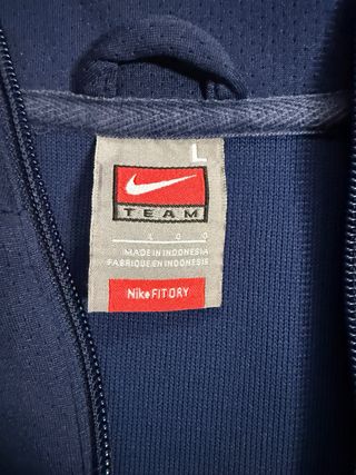 Nike University Fleece Blu Navy MAN