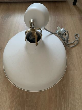 Lámpara de techo IKEA RANARP hueso 38 cm
